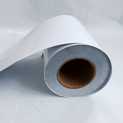 Lower Temperature Use Aluminum Coated Art Paper Tire Label Self Adhesivewith White Glassine Liner